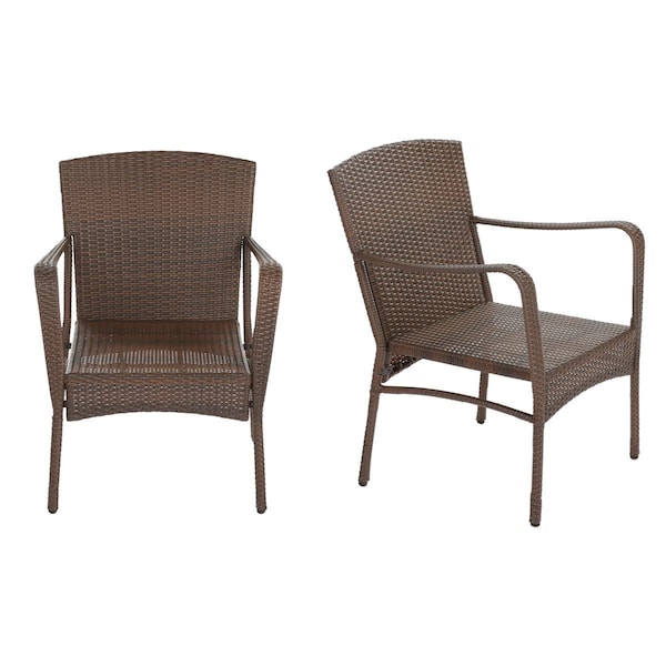 W Unlimited Leisure Collection Outdoor Garden Patio Furniture Chair Set - 2 Piece SW1616SET2 - main